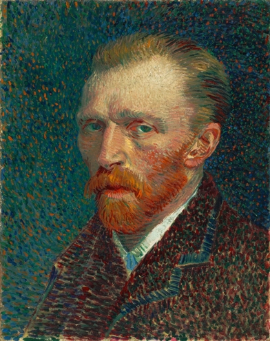 Vincent van Gogh selfportrait